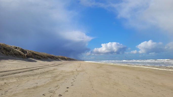 Einer der vielen Traumstrände in Noordwijk